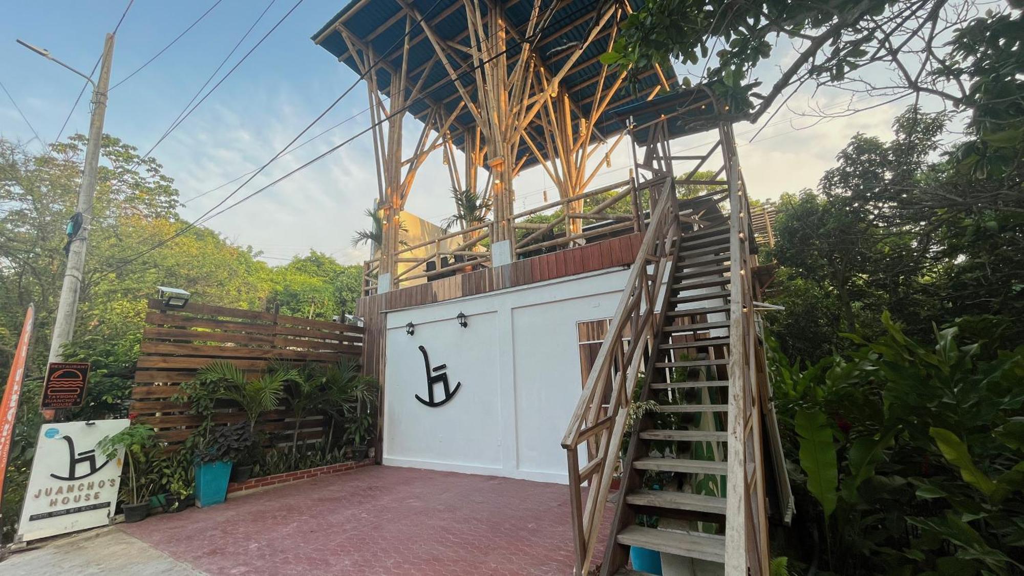 Tayrona Juancho'S House Hostel & Coworking Los Naranjos Dış mekan fotoğraf